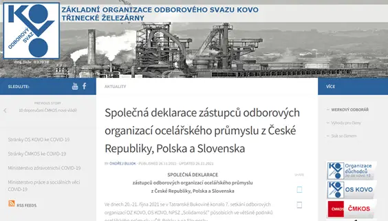 Společná deklarace odborových svazů proti balíčku „Fit For 55“