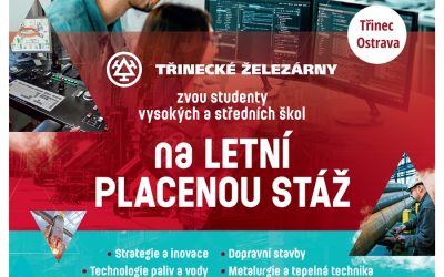 Třinecké železárny lákají studenty na letní stáže