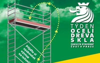 Týden oceli, dřeva a skla 2026 na ČVÚT v Praze